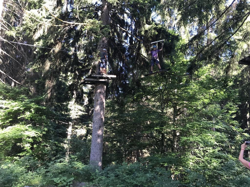 Ferienwohnung Laax Mit Traumblick, Grossem Balkon Und Terrasse 외부 사진