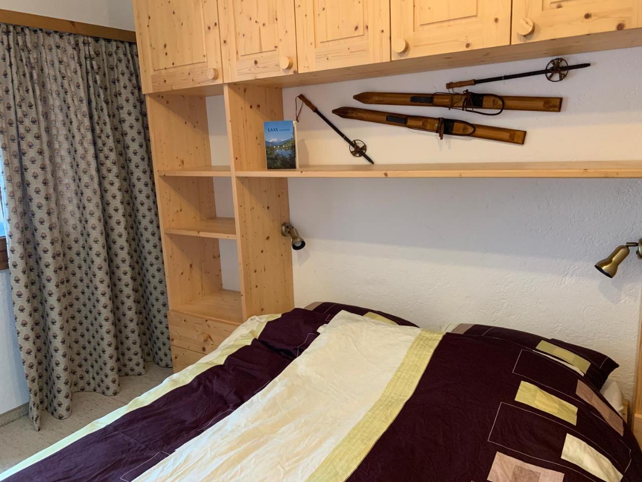 Ferienwohnung Laax Mit Traumblick, Grossem Balkon Und Terrasse 외부 사진