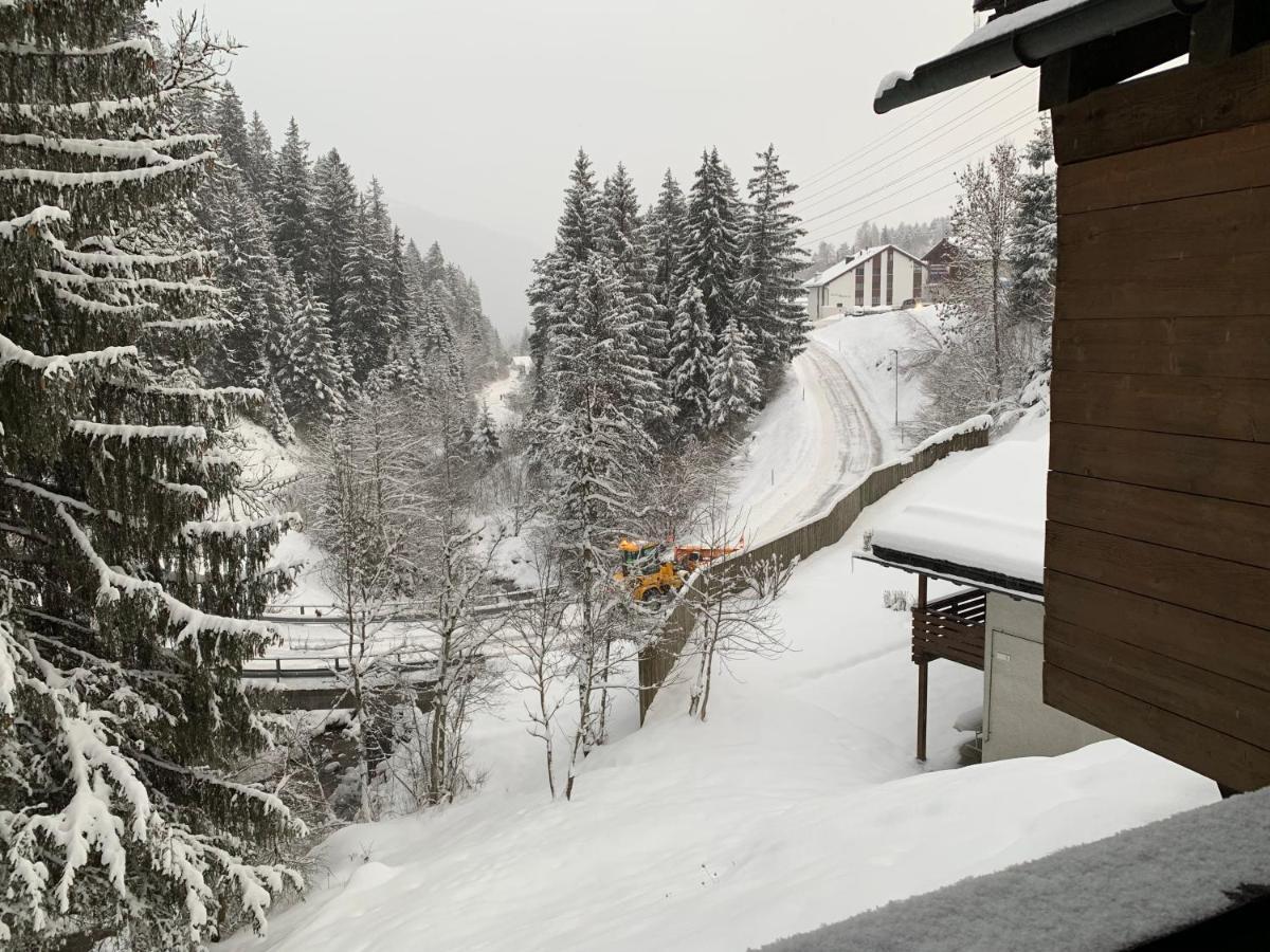 Ferienwohnung Laax Mit Traumblick, Grossem Balkon Und Terrasse 외부 사진